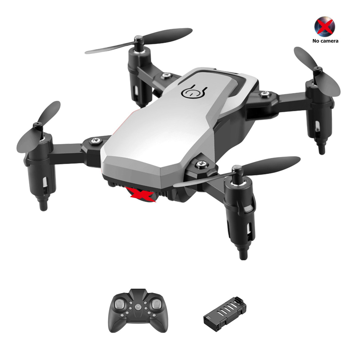 4 Canais Rc Drone Controle Remoto Quadcopter Dobrável (branc - Imagem 9