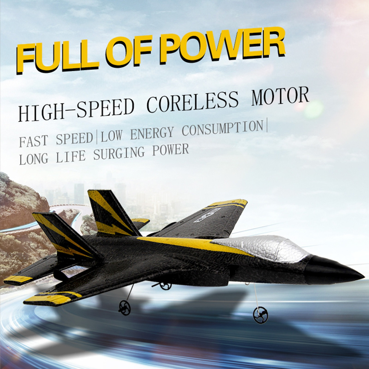 Avião Rc De 2,4 Ghz, 2 Canais, Asa Fixa, Epp Foam Electric - Imagem 9