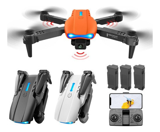 Mini Drone E99 K3 Barato Com Câmera Fullhd 3 Baterias - Imagem 10