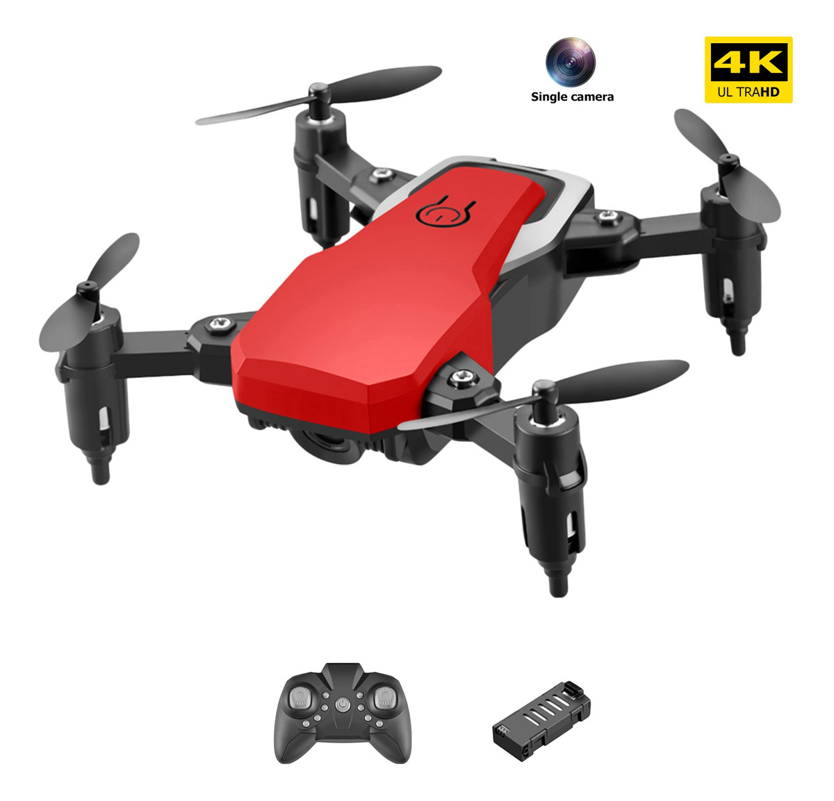 Câmera 4k Hd Rc Drone 3d Flip 4ch 2.4g Controle Remoto De Rá - Imagem 7