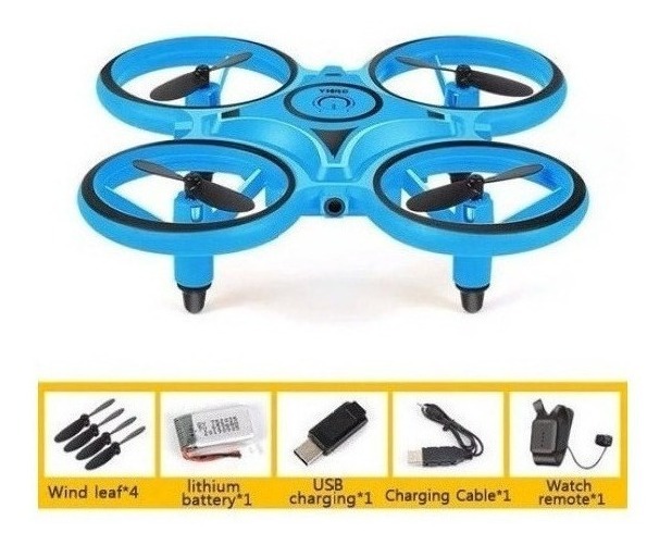 Drone Quadricóptero De Acrobacias Com Controle De Gestos