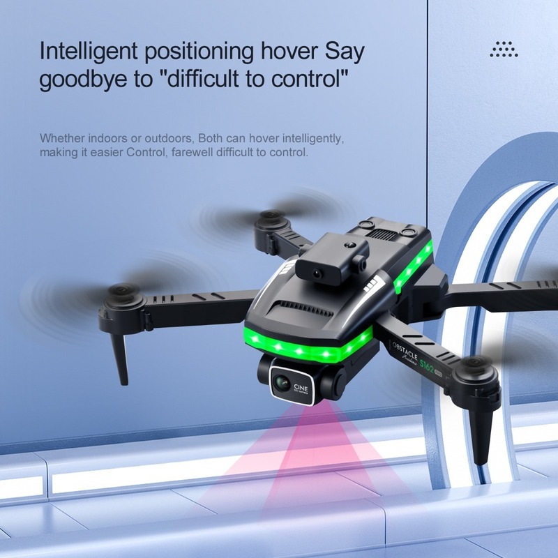 Mini Drone S162 Com Câmera 4k, Laser E Faixa De Luz Led - Imagem 5