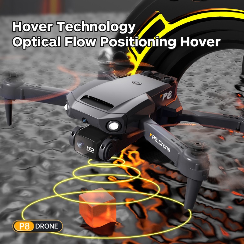 Drone Dobrável Profissional Novo Com Câmera 4k +2 Baterias - Imagem 7