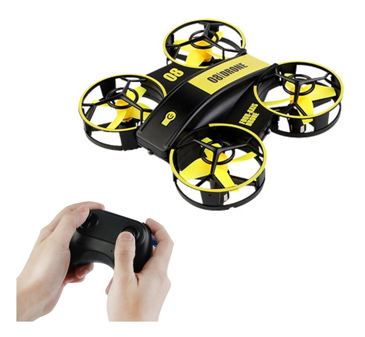 D Rh821 Mini Drone Para Crianças Uma Chave Auto Decolagem E - Imagem 2