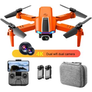Mini Drone Baratos, Drones Baratos Com Câmera Dupla +2 Bater