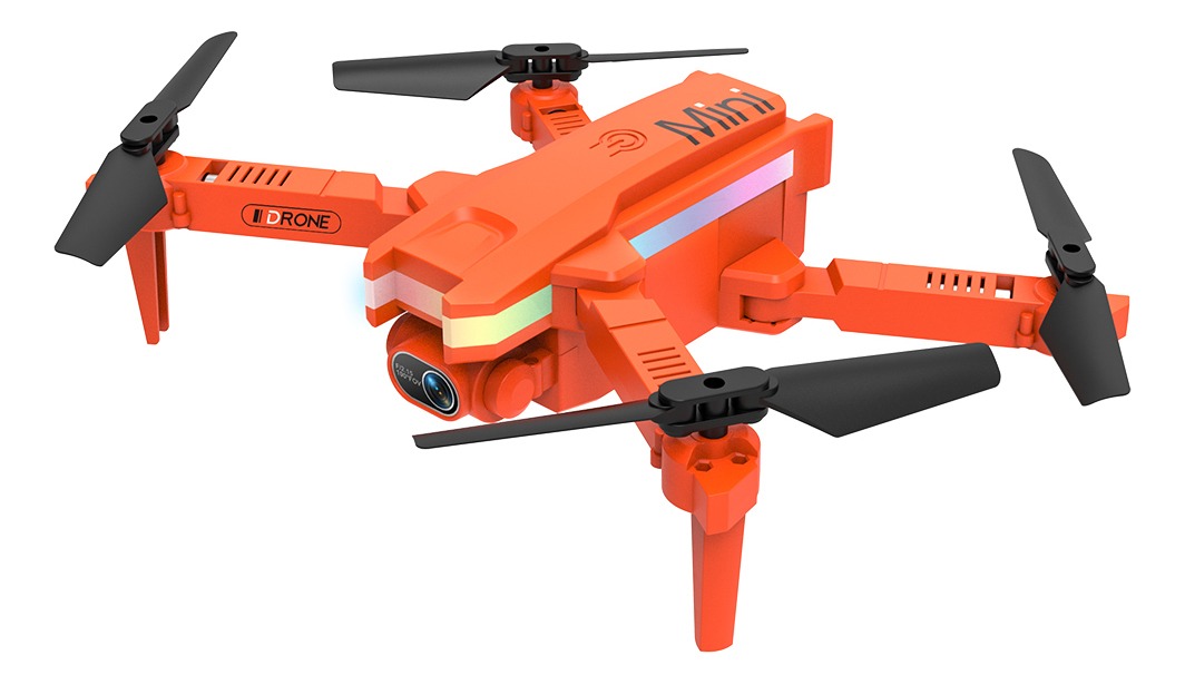 Mini Drone De Fotografia Aérea Barato Xt8 Led Rc+3 Baterias - Imagem 12