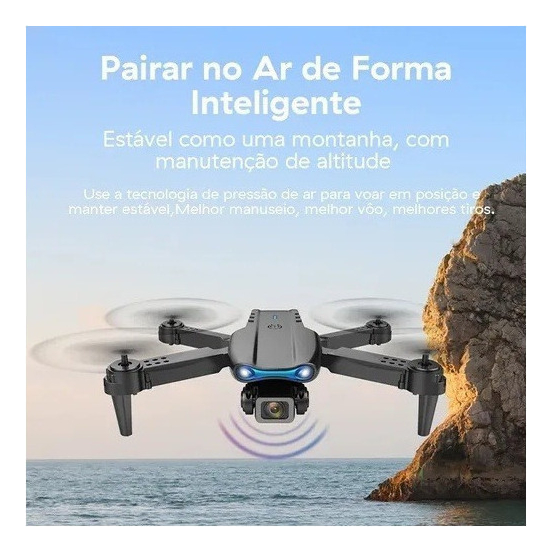Drone Câmera 4k K105 Max Dual Bateria De Longa Duração - Imagem 7