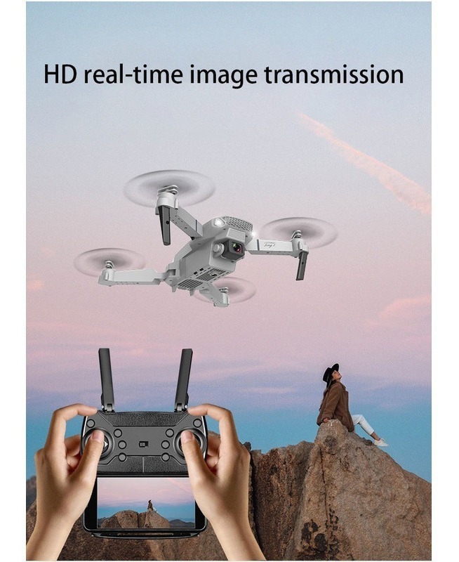 Uav Com Câmera Dupla Grande Angular 4k Fpv120° - Imagem 7
