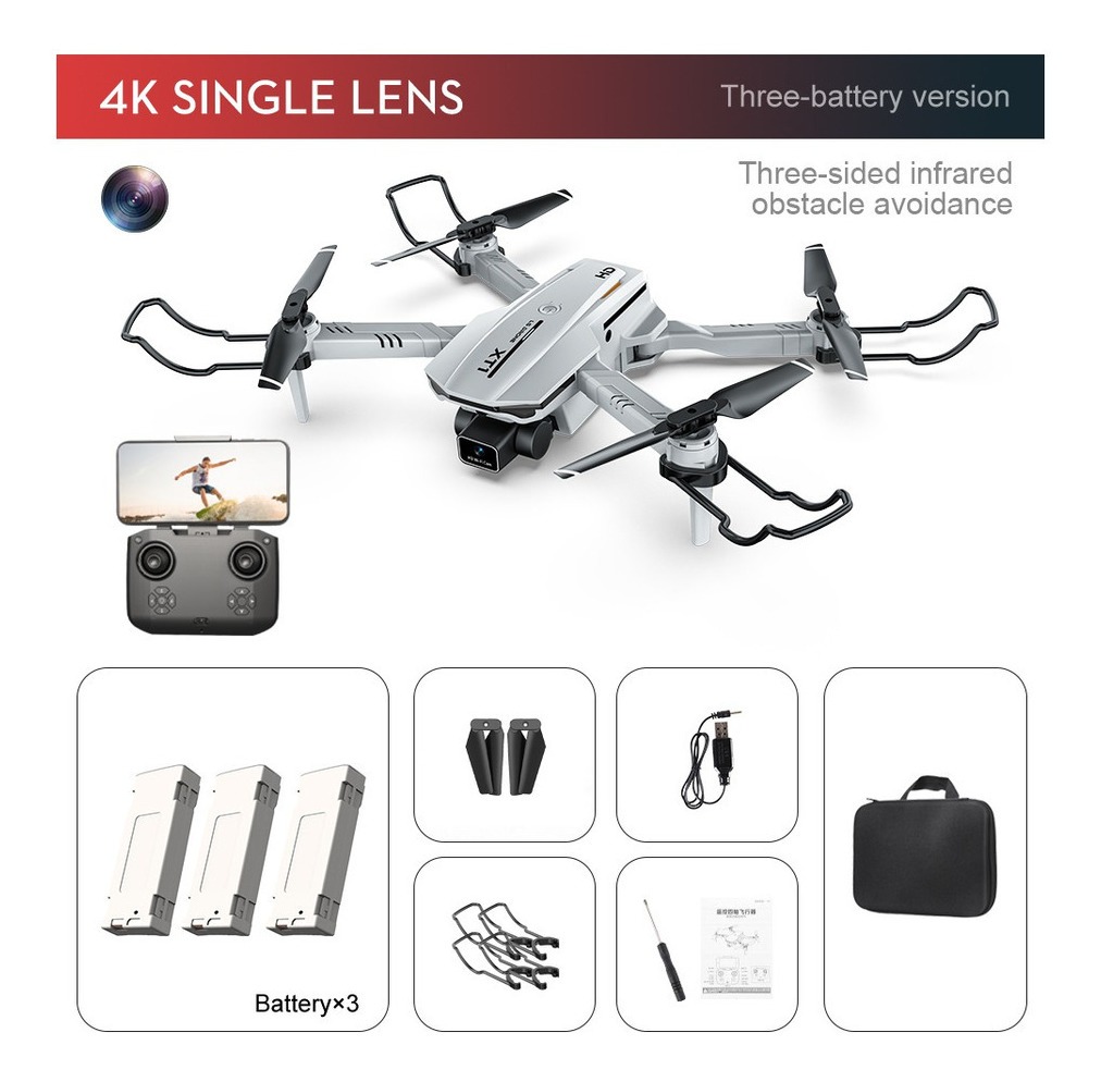 Mini Drones Novos Profissionais Com Camera Hd Drone Infantil