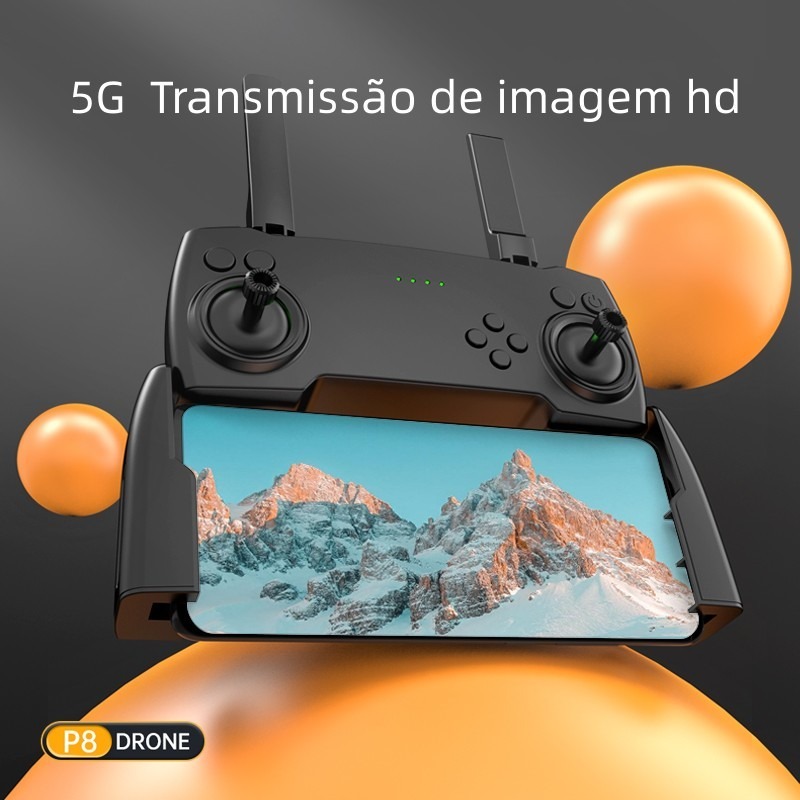 Drone Dobrável Profissional Novo Com Câmera 4k +2 Baterias - Imagem 15