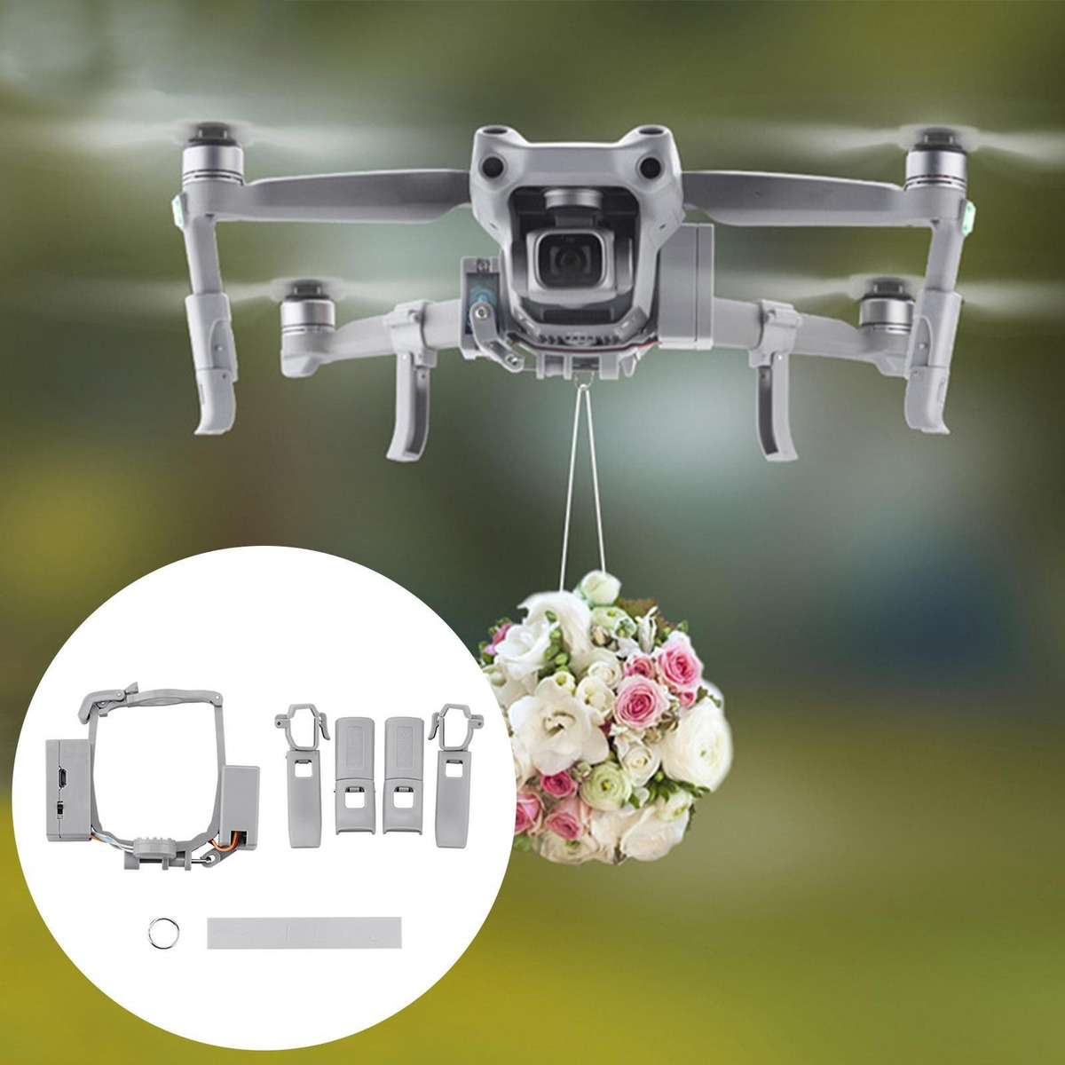 Airdrop System & Landing Pad Isca De Pesca Anel De Casamento - Imagem 5