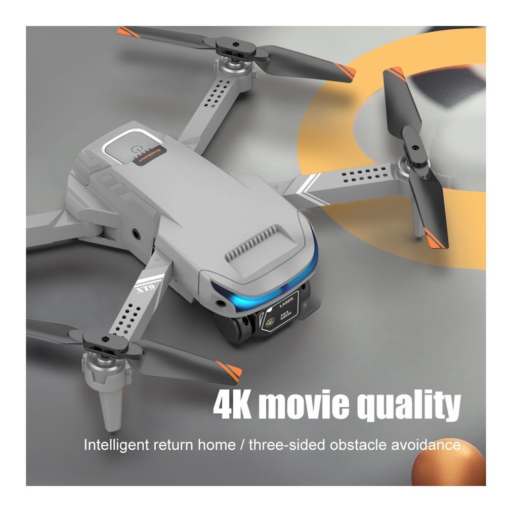 Xt9 Mini Drones Profissionais Câmera Dupla Esc 2 Baterias - Imagem 6