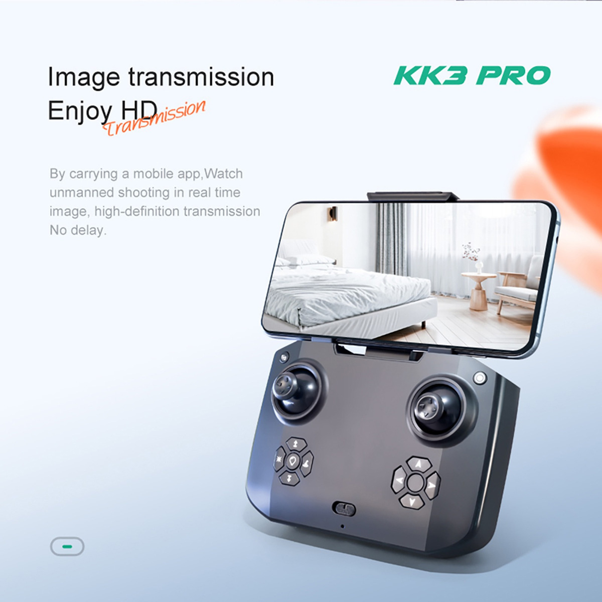 Quadricóptero Dobrável Rc Com Câmera Única 4k De 2,4 Ghz Com - Imagem 3