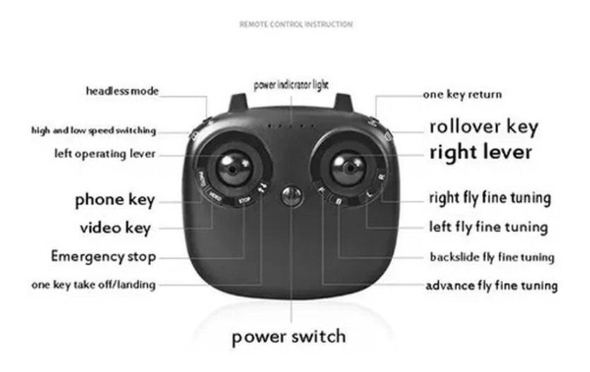 Drone Novo Hd 2022 Wifi Fpv Drone Quadricóptero 1080p Drone - Imagem 8