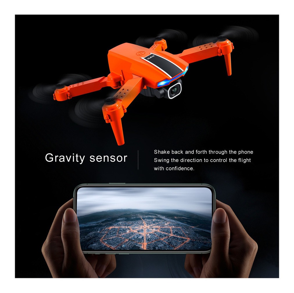 Mini Drone Rc Ylr/c S65 Com Câmera Dupla De Nível De Entrada - Imagem 3