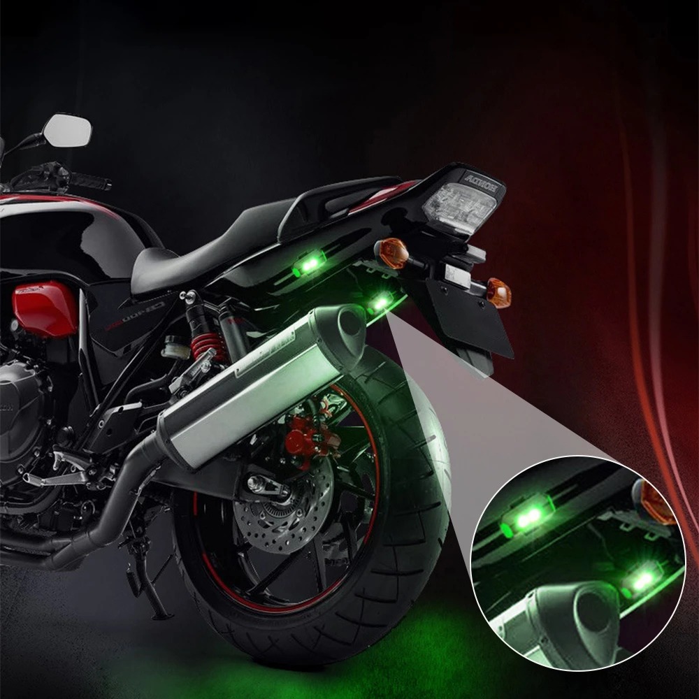 10pcs Luzes Da Motocicleta Rc Drone Levou Luz De Posição Do - Imagem 5