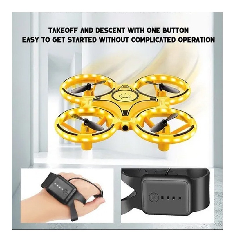 Drone Quadricóptero Acrobático Stunt Controle Gestos - Imagem 3