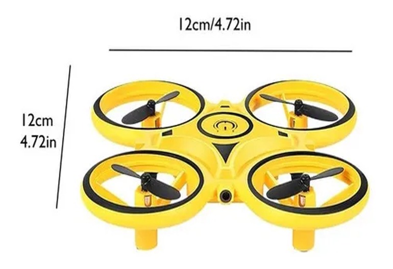 Drone Quadricóptero Acrobático Stunt Com Controle Por Gestos - Imagem 6