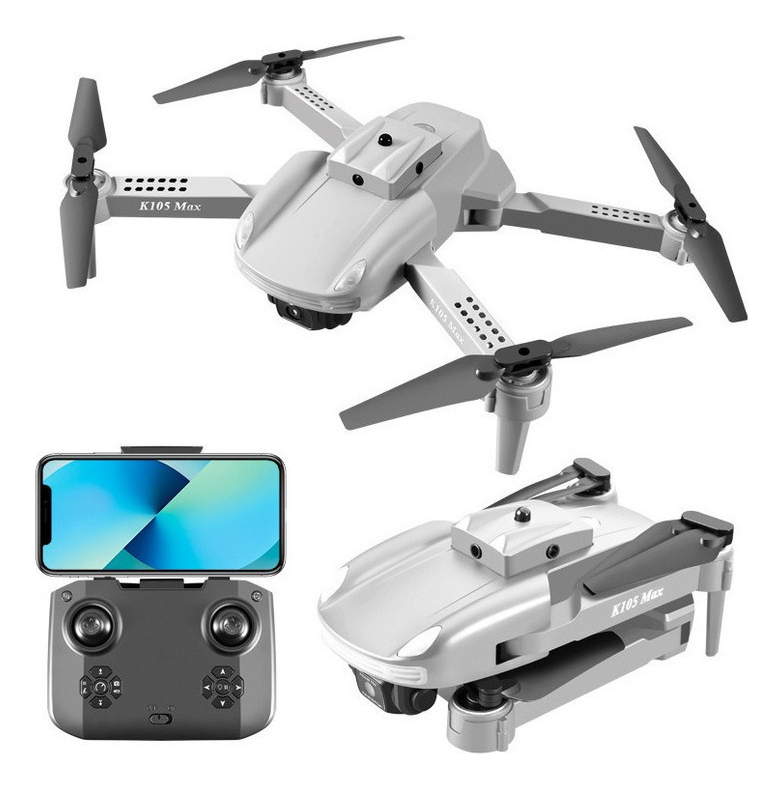 Drone Câmera 4k K105 Max Dual Bateria De Longa Duração - Imagem 9