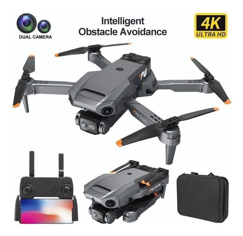 Mini Drone Ky907 Rc Profissional Câmera 4k