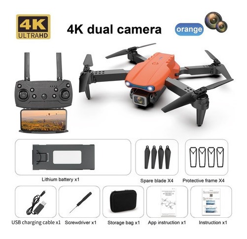 Drone Com Câmera Dupla 4k De Profissional De Alta Definição - Imagem 11
