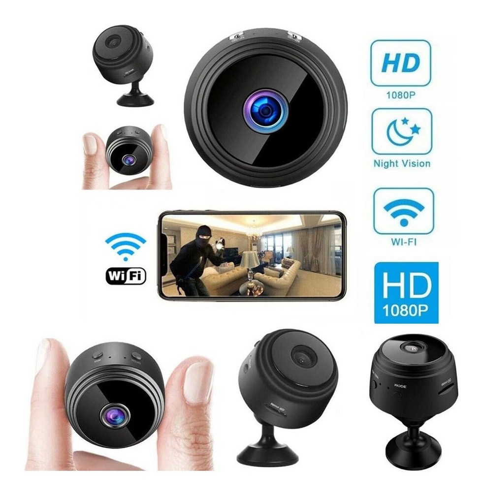Mini Câmera Magnética Câmera Wifi Externa Câmera Externa