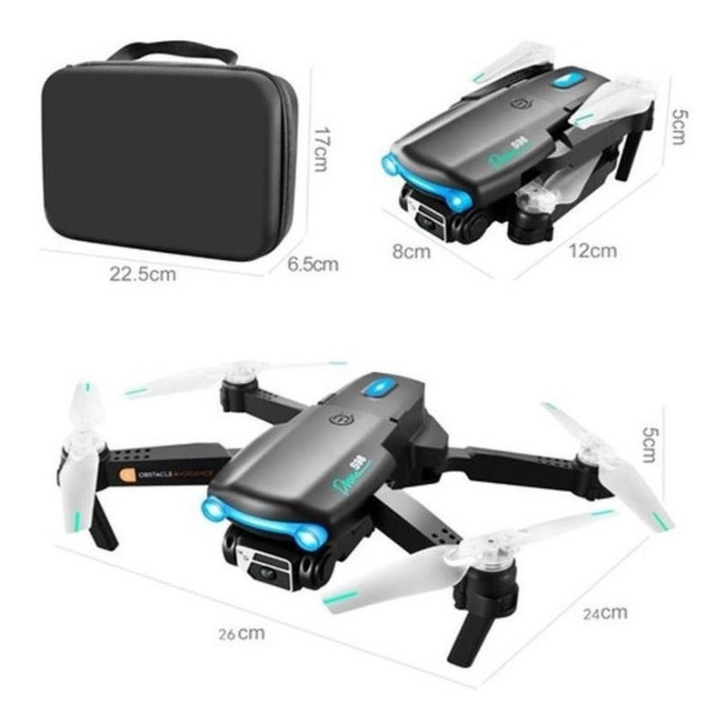 Drone Profissional Câmera 4k Evitação + 3 Baterias - Imagem 5