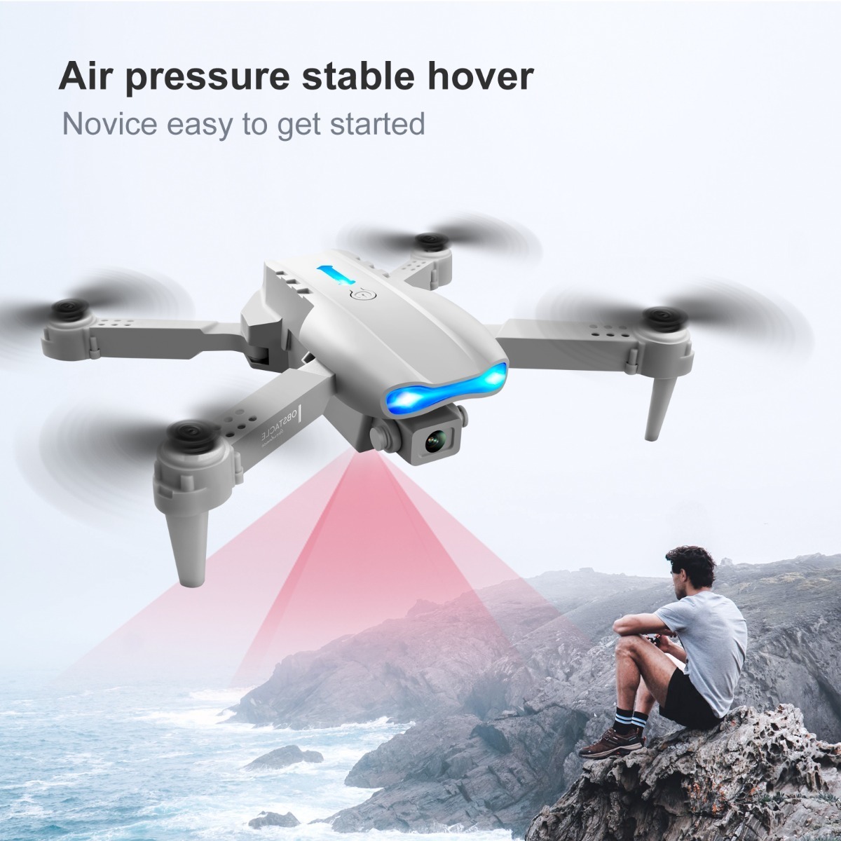Mini Drone De Helicóptero Barato Para Crianças Com Câmera - Imagem 11