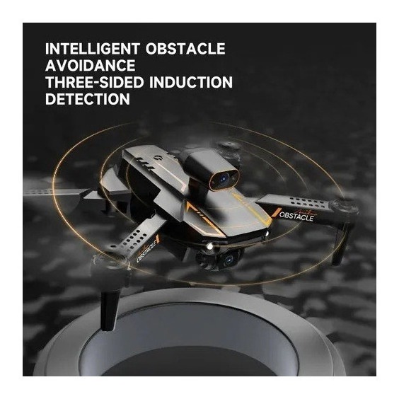Drone De Câmera Dupla 2,4 Ghz 4k De Longa Vida Útil Com Bate - Imagem 4