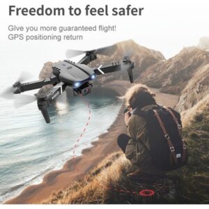 Mini Drone Com Câmera Para Filmagens Amadoras Single Len