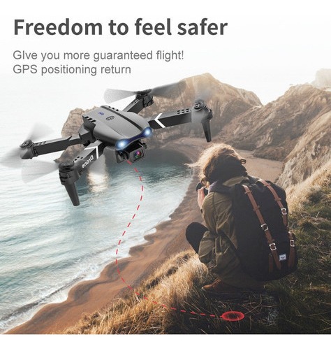 Mini Drone Com Câmera Para Filmagens Amadoras Single Len
