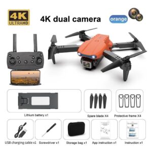 Drone Com Câmera Dupla 4k De Profissional De Alta Definição