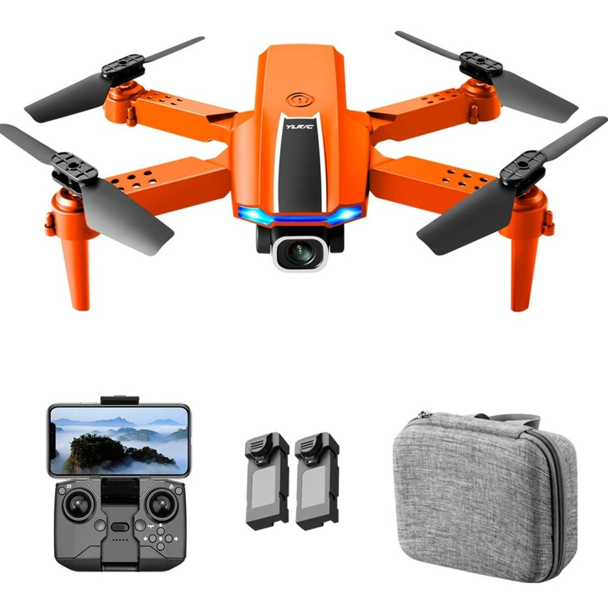 Mini Drone Profissional De Nível Básico Com Câmera 2 Bateria - Imagem 11