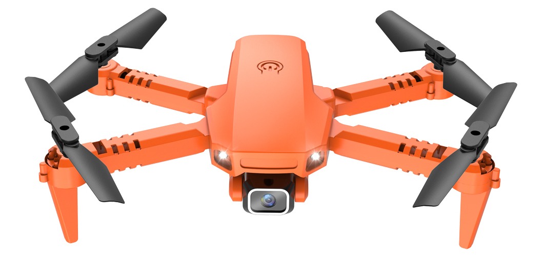 Drone E2 Pro Com Câmera Hd Wi-fi Fpv Laranja - Imagem 3