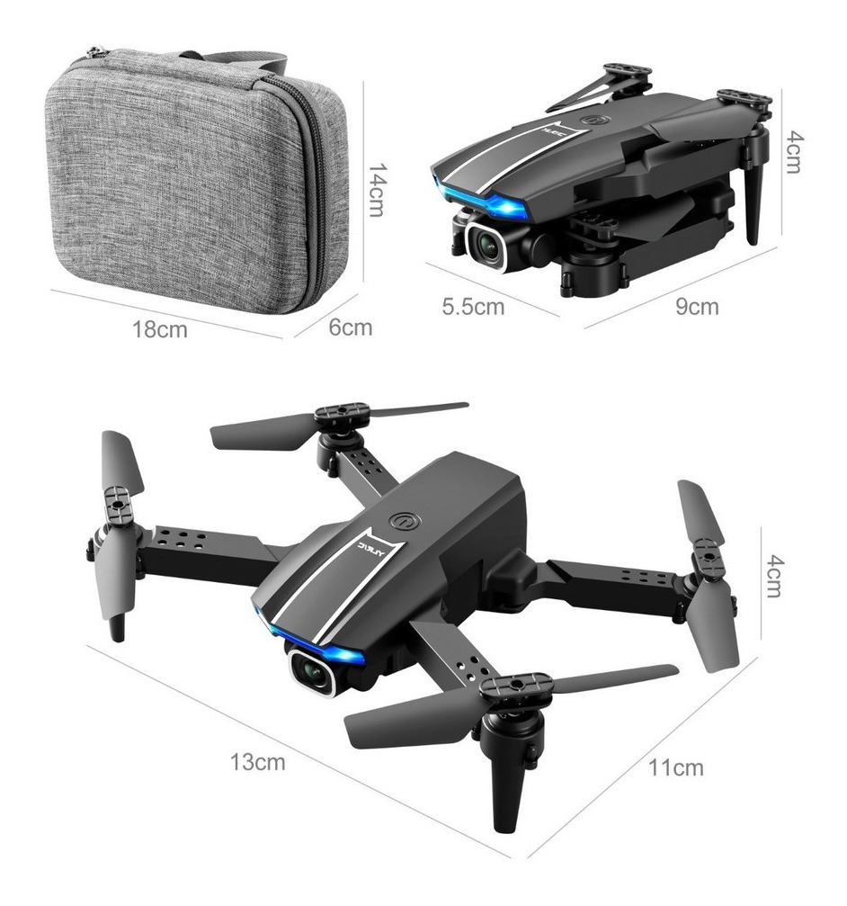 Mini Drone Profissional Com Câmera E 2 Baterias - Imagem 17