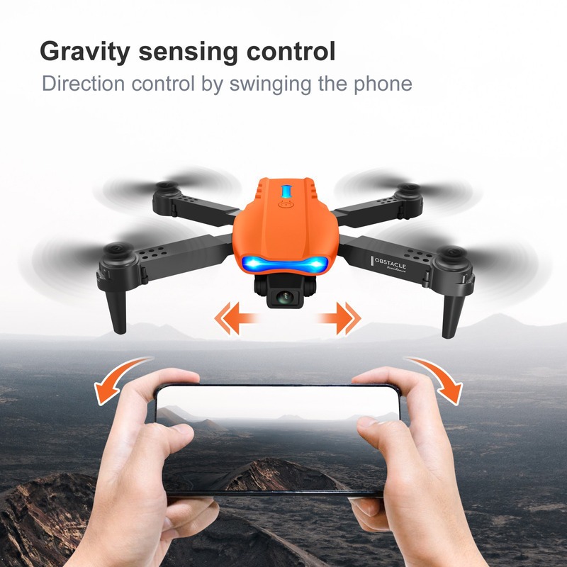 Mini Drone E99 K3 Barato Com Câmera Fullhd 3 Baterias - Imagem 24