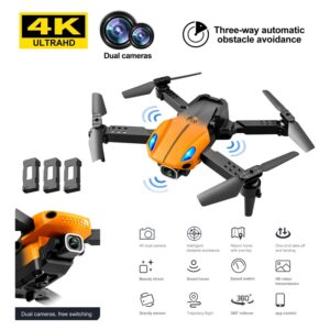 Ky907 50° Zoom Stunt Obstacle Avoidance Aeronave 3 Bateria