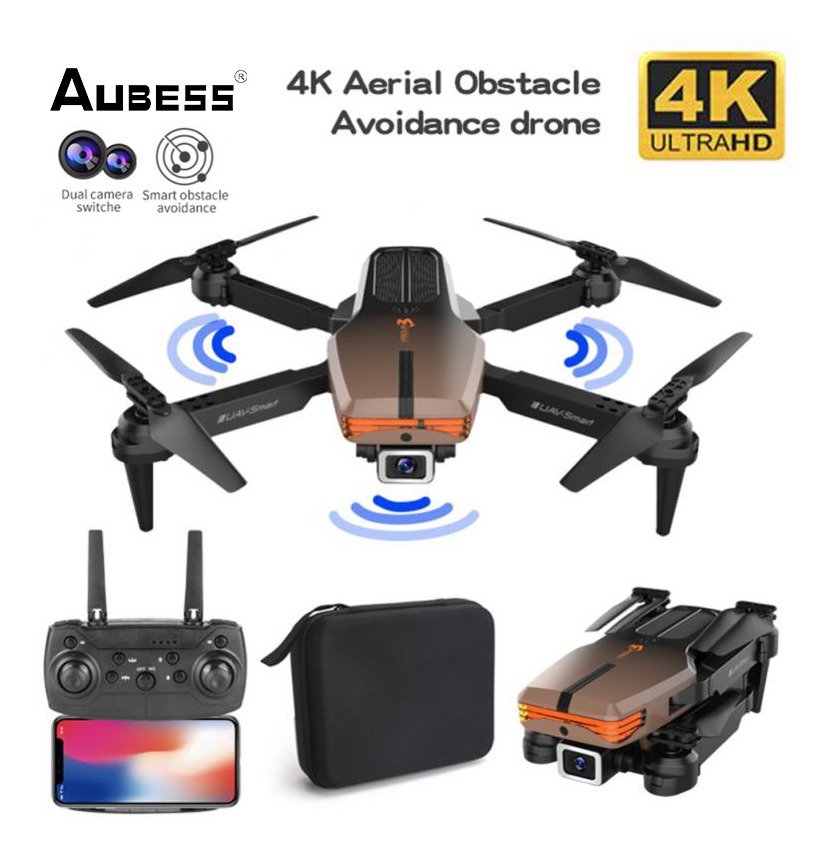 4k Ultra Hd Câmera Única Mini Drones 2 Baterias Drone