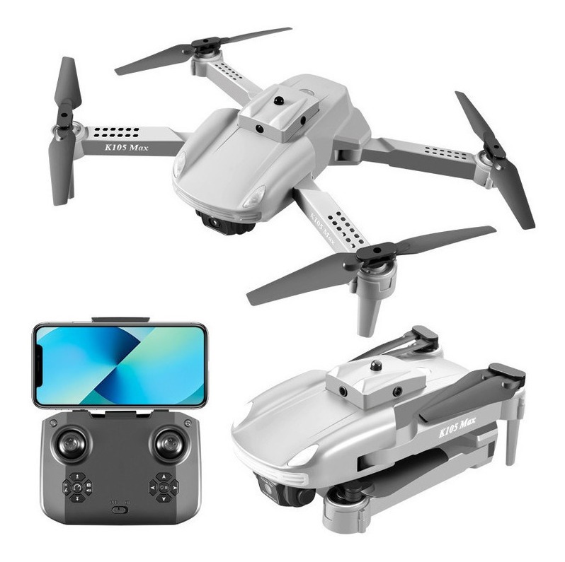 Drone Câmera 4k K105 Max Dual Bateria De Longa Duração - Imagem 9