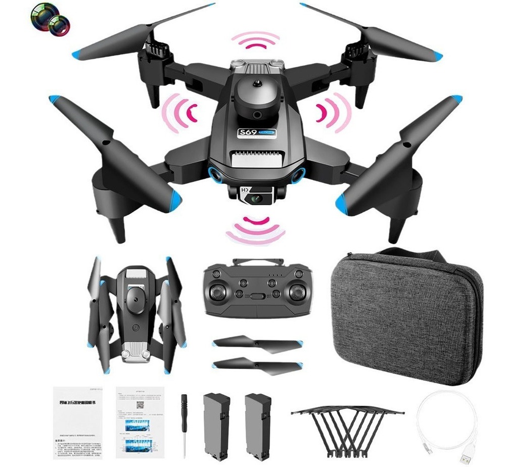 Drone Profissionais Para Evitar Obstáculos Com Câmera Dupla