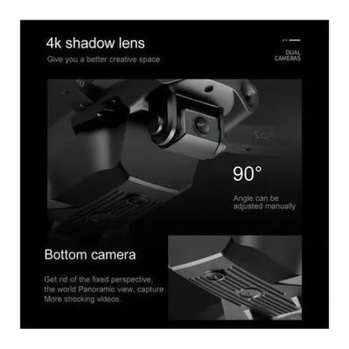 Mini Drone 4k Câmera Dupla E99 Pro Professional 2 Baterias - Imagem 5