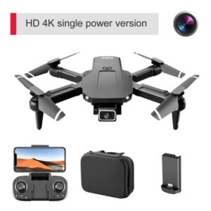 Mini Drone Quadricóptero Preto S68 Câmera 4k Hd 1 Bateria