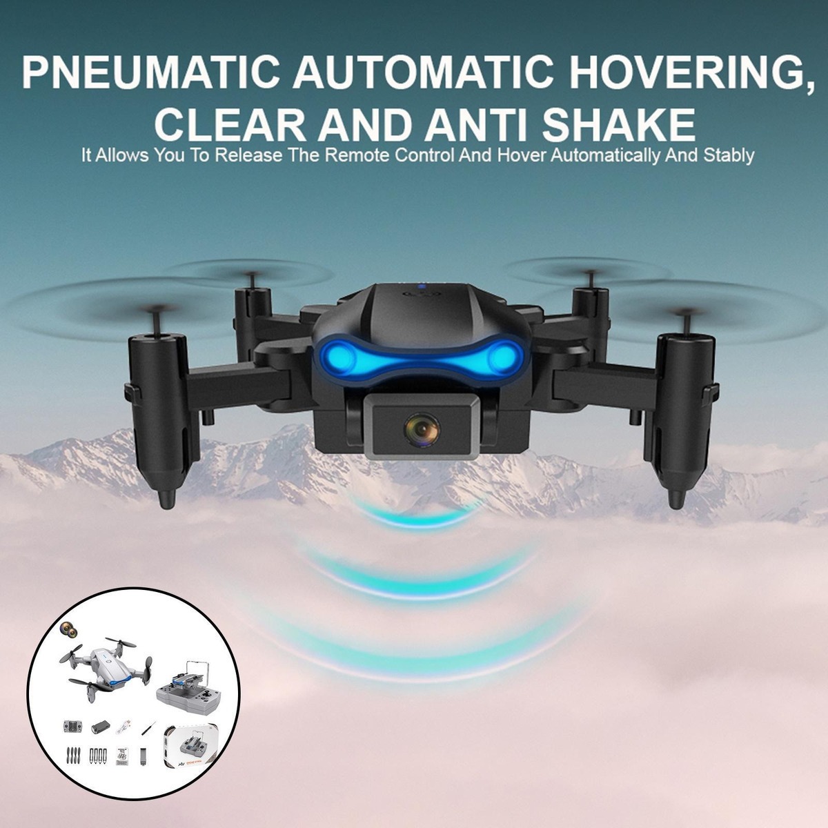 Ky906 Mini Drone 4k Altitude Hold Rc Helicóptero - Imagem 25