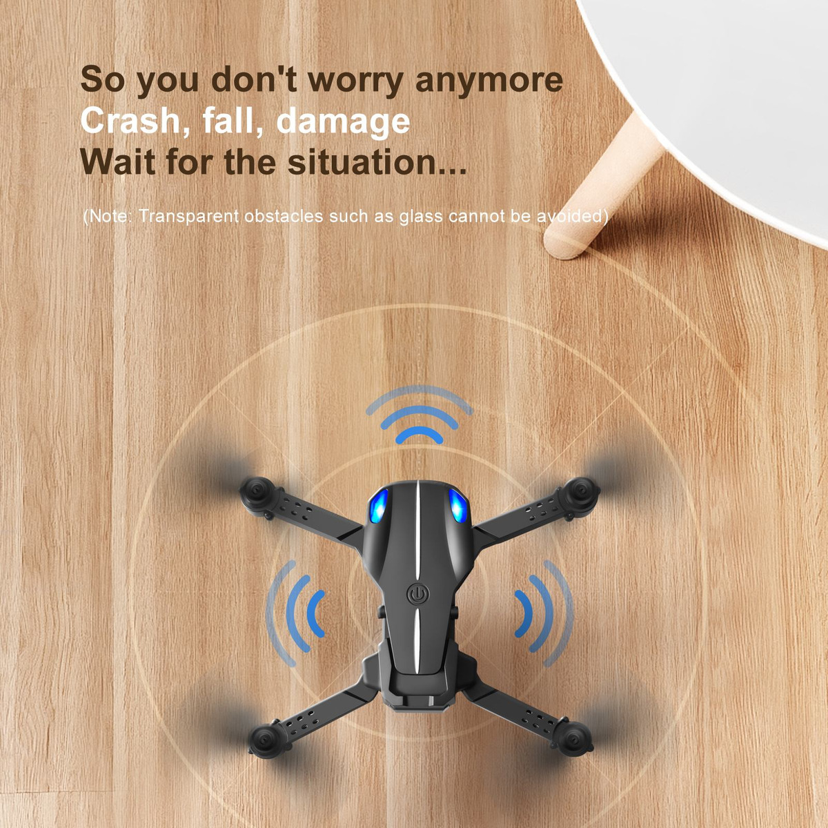Ky907 50° Zoom Stunt Obstacle Avoidance Aeronave 3 Bateria - Imagem 14