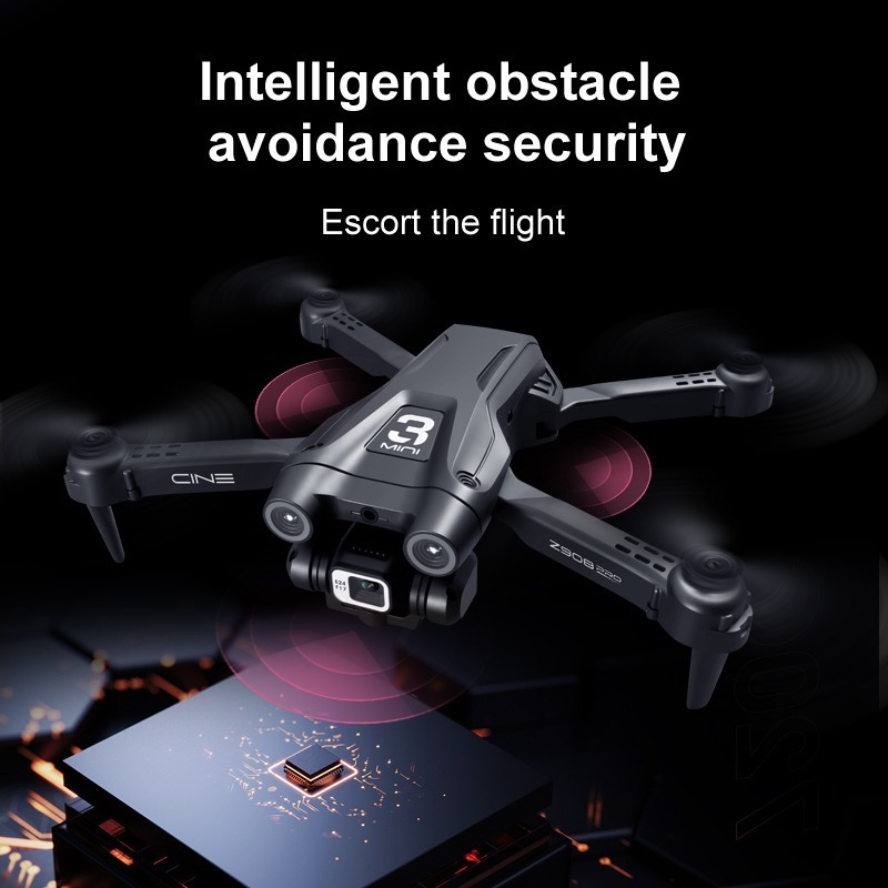 Drone Mini De Câmera Hd Duplas E Obstáculo Evitar Quadcopter - Imagem 13