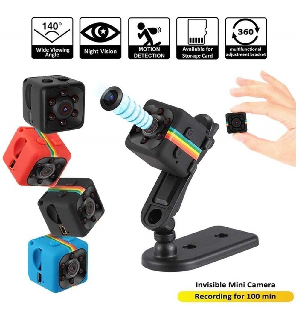 Mini Câmera Espiã Sq11 Visão Noturna Full Hd - Imagem 6