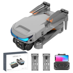 Xt9 Mini Drones Profissionais Câmera Dupla Esc 2 Baterias