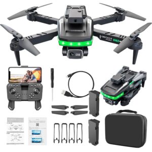 Mini Drone Profissional Com Câmera 4k Phantom Led Marquise