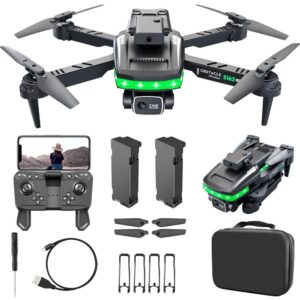 Mini Drone Profissional Com Câmera E Desvio De Obstáculo Led