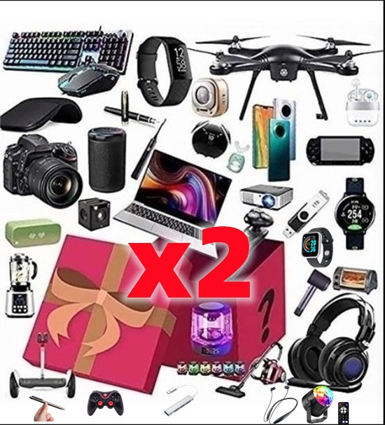 Caixa Cega Misteriosa Lucky Box Series Surprise Gift X2